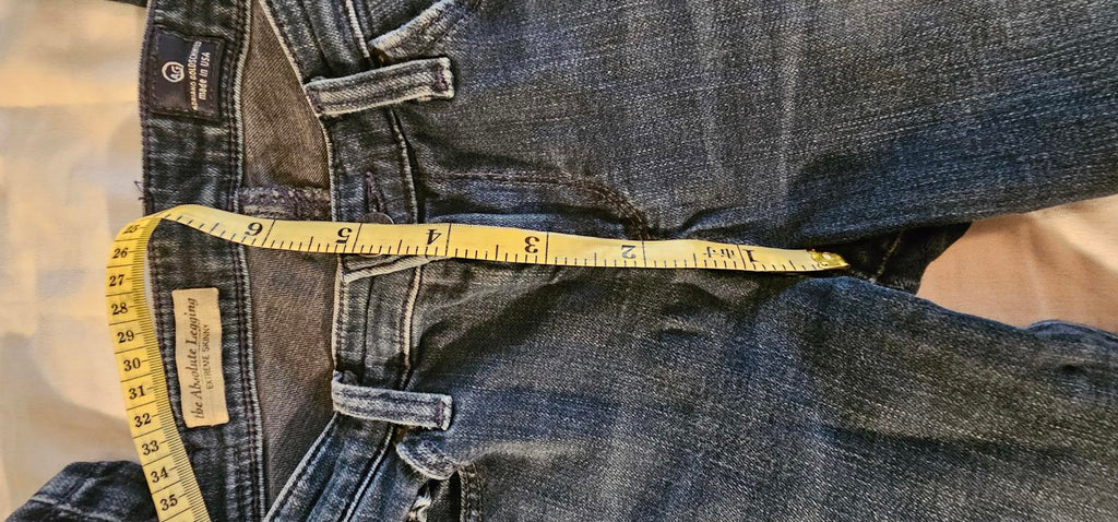 AG Adriano Goldschmied Extreme Skinny Jeans - The Absolute Legging 25R