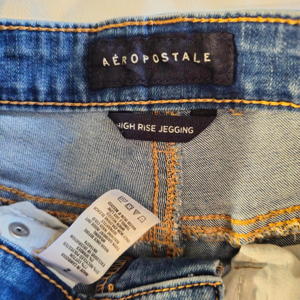 Aeropostale High Rise Jegging - Stylish Comfort Jeans